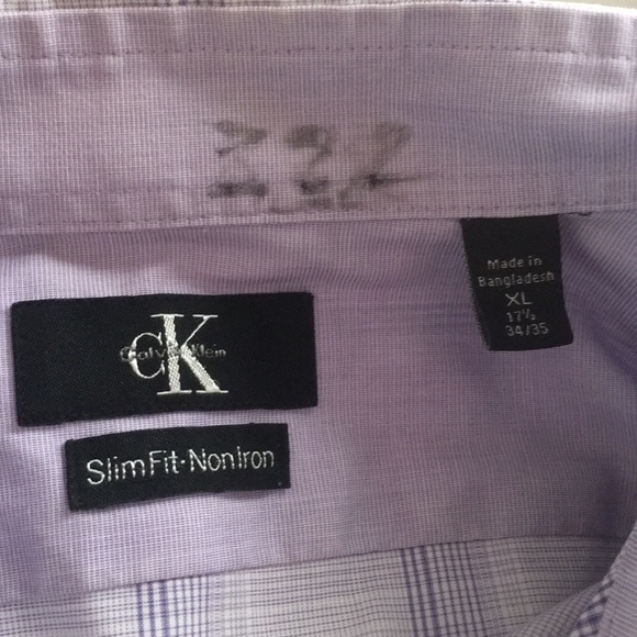 Calvin Klein Men’s slim fit, non iron, button down - Picture 7 of 8